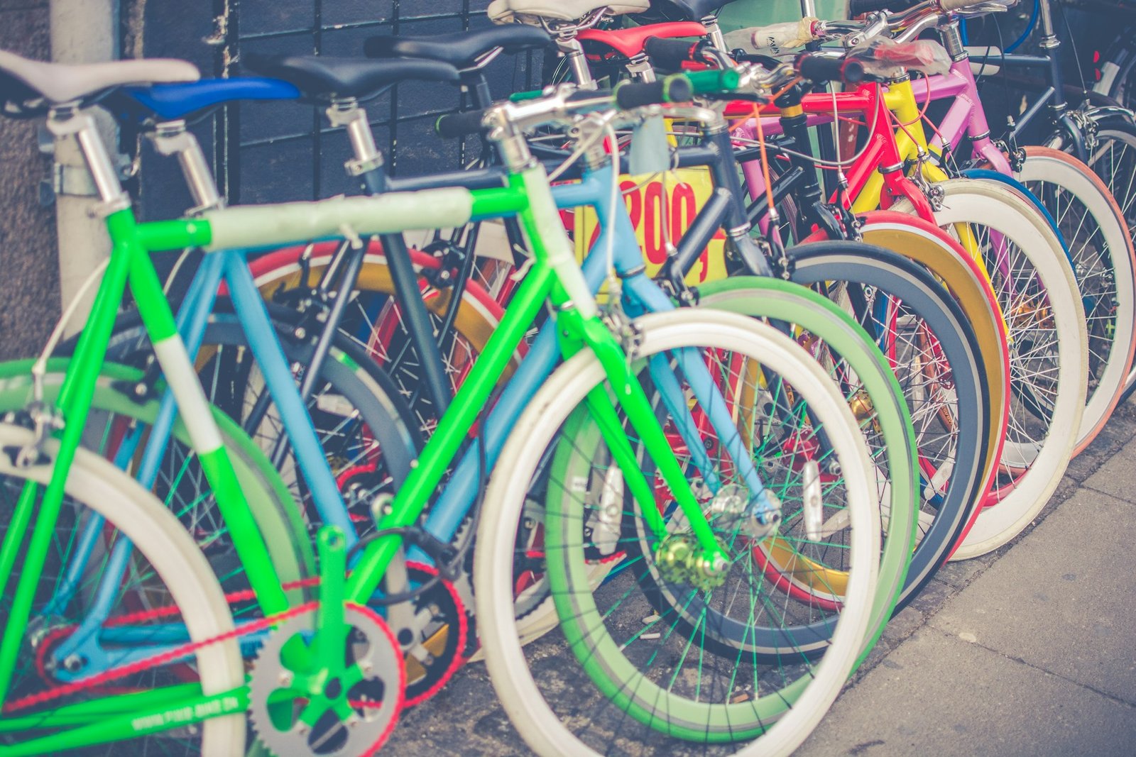 janteloven meaning — colorful bicycles lined up on a Copenhagen street, evoking Nordic communal egalitarianism